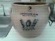 1207a Pokeepsie Ny Early Decorated 2g Crock