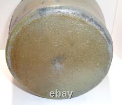 1 1/2 Gallon, R. T. Williams, New Genva Blue Decorated Stoneware Crock