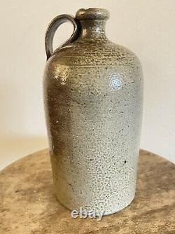 1/2G Craven Hays Alamance Stoneware Salt Glazed Jug Crock North Carolina Pottery