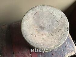 #2 Antique Stoneware Crock with molding dimple No Cracks, Excellent Condition