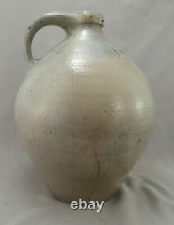 2 Gallon Albany NY Ovoid Stoneware jug c. 1830