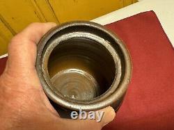 2 Harrisburg Pa Stoneware Jar/Crocks With Lids