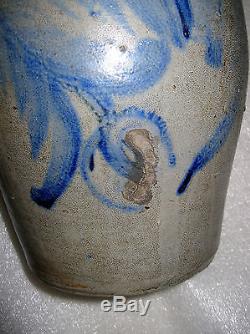 3 Gallon Stoneware Crock Jar Jug Attributed To Beaver Pa