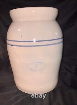 #3 Marshall Pottery, 3 Gallon Butter Churn Crock, Crock Only