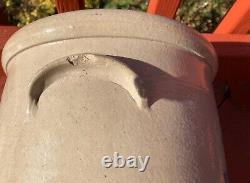 #4 ES&B Newbrighton PA Antique Four-Gallon Salt-Glazed Stoneware Pickle Crock