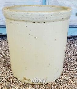 4 Gallon Redwing Crock 4in Wing Strong Stampings Stoneware Pick Up Price $95