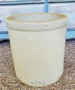 4 Gallon Redwing Crock 4in Wing Strong Stampings Stoneware Pick Up Price $95