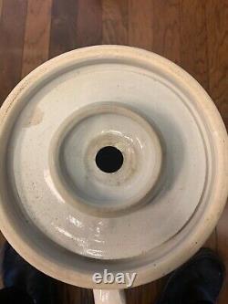 5 Gallon Antique Pottery Stoneware Crock Churn with lid