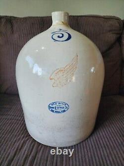 5 Gallon Red Wing Pottery Beehive Jug Union Stoneware Co Crock