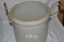 #5 Western Stoneware Crock with Handles from Monmouth Illinois
