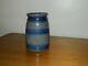 6.5 Western Pa Stoneware Canning Wax Sealer Striper Stripe Crock 1 Quart Aafa