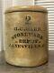 Antique 2 Gallon H. C. Ward Salt Stoneware Depot Salt Glazed Crock Zanesville Oh