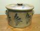 Antique Remmey Stoneware Butter Crock With Lid 1 Gallon