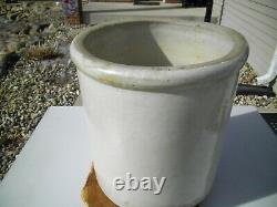 ANTIQUE VINTAGE 5 GALLON RED WING CROCK UNION STONEWARE 1900s GREAT CONDITION