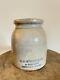 A. B. Wheeler & Co. Boston, Ms Advertising Stoneware Crock Jug Canning Jar