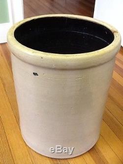 Antique 10 Gallon Stoneware CROCK/BARREL-Ransbottom, Ohio c. 1900