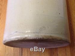 Antique 10 Gallon Stoneware CROCK/BARREL-Ransbottom, Ohio c. 1900