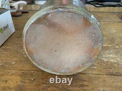 Antique 10 Wax Sealer Stoneware Cobalt Crock Jar A P Donaghho Parkersburg WV