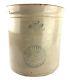 Antique 12 Salt Glaze Crock Coffeyville Stoneware Oklahoma 5 Gallon