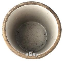Antique 12 Salt Glaze Crock Coffeyville Stoneware Oklahoma 5 Gallon