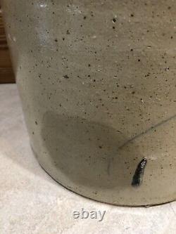 Antique 1800's Handled 8 Gallon Bee Sting Stoneware Crock