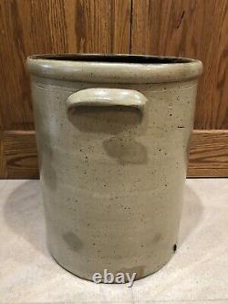 Antique 1800's Handled 8 Gallon Bee Sting Stoneware Crock