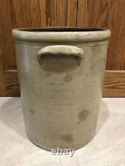 Antique 1800's Handled 8 Gallon Bee Sting Stoneware Crock