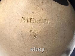 Antique 1800's Stoneware Crock Jug Pittson, PA 5 Gallon 11x 11x 19.25