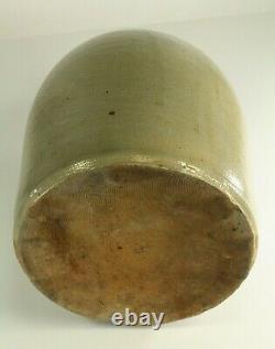 = Antique 19th C RARE Saltglazed Stoneware Jug Crock ORIENTAL TEA CO #7