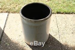 Antique 30 Gallon Stoneware Crock-Marked-Very Large & Heavy-107LBS-Country Decor