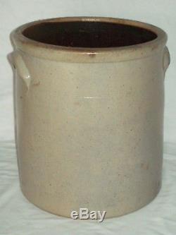 Antique #3 Bee Sting Stoneware Crock Salt Glazed Pottery Red Wing