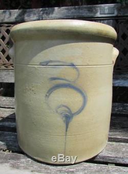 Antique #3 Bee Sting Stoneware Crock Salt Glazed Pottery Red Wing Rare Vgc