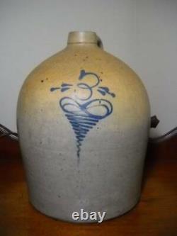 Antique 3 Gallon Bee Sting Stoneware Jug/Crock