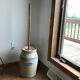 Antique 5 Gal Butter Churn Marshall, Texas With Lid And Dasher. Excellent Condit