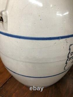 Antique 5 Gallon Dodson &Bros. Fine Pickles St. Louis Stoneware Crock