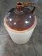 Antique 5 Gallon Love Field Potteries Dallas Jug Crock Whiskey Stoneware Tx