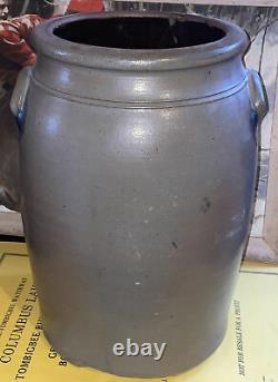 Antique 5 Gallon R. T. Williams New Geneva Pa Pitcher Salt Glaze Stonewarescarce
