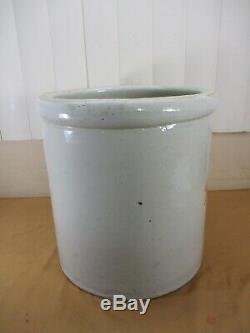 Antique 5 Gallon with HUGE 5 Red Wing Union Stoneware Pottery Crock -BEAUTIFUL