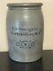 Antique A P Donaghho Parkersburgh W. V. Stoneware 2 Gallon Crock Stencil