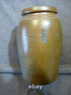 Antique A P Donaghho Parkersburg, West Virgina Stoneware Crock Or Canning Jar