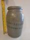 Antique A. P. Donaghho Stoneware Crock Made In Parkersburg Wv West Virginia 8