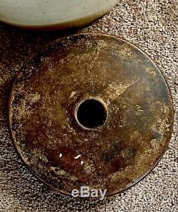 Antique Alfred K. Ballard 5 Gallon Butter Churn Primitive Stoneware 1867-1872