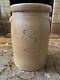 Antique Bee Sting 3 Gallon Stoneware Crock Great Color And Condition
