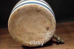 Antique Blue Star number 2 Gallon Stoneware Crock Water Cooler