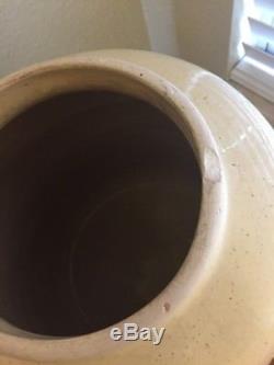 Antique Cascade Water Stoneware Cooler Crock Complete With Stand & Drip Cups