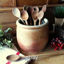 Antique Confit Pot. Antique Crock Pot. Huge, French Antique Stoneware Pot