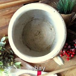 Antique Confit Pot. Antique Crock Pot. Huge, French Antique Stoneware Pot