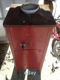 Antique Cordley Cooler Water Dispenser From Holmes County, Mississippi Courthouse