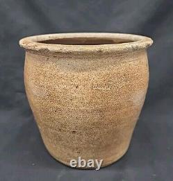 Antique Cowden & Wilcox Harrisburg Pa stoneware crock 1850-1860s