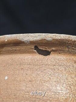 Antique Cowden & Wilcox Harrisburg Pa stoneware crock 1850-1860s